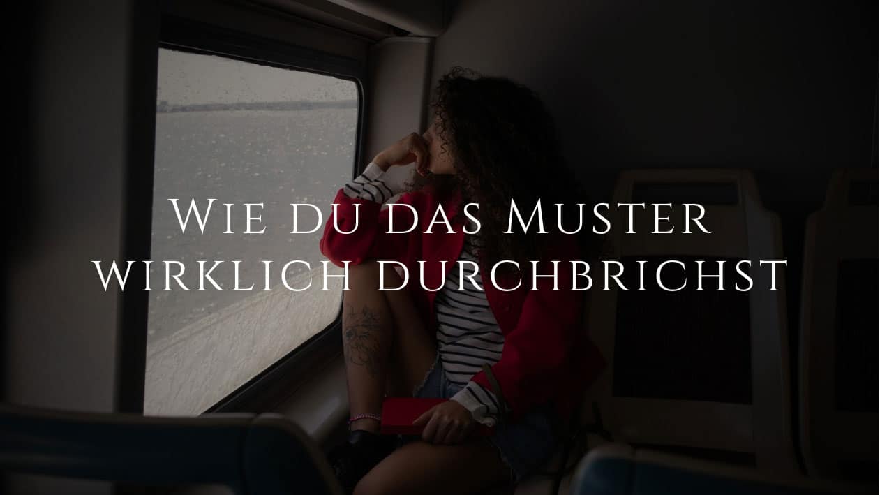 Frau schaut zuversichtlich in die Ferne, ungesunde Dynamiken und Muster durchbrechen